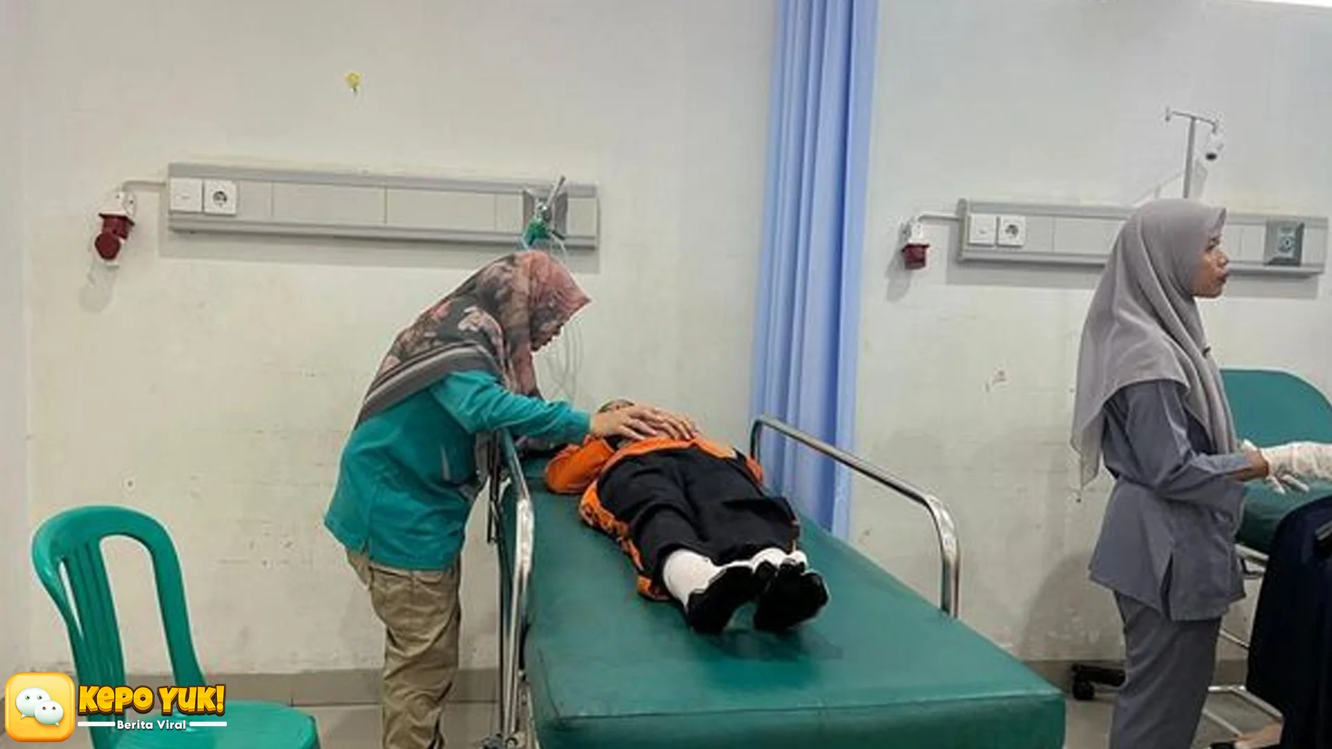 Polres Siak Evakuasi 5 Korban Setelah Lantai Tangsi Belanda Roboh