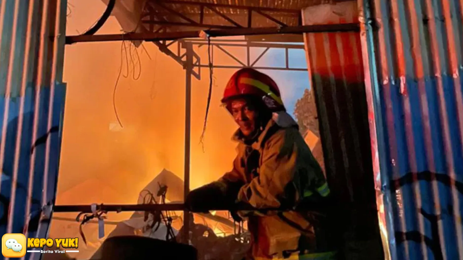 5 Hal Penting Saat Kebakaran Gudang Tekstil Cipadu Tangsel Terjadi