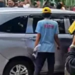 Sopir Avanza Diamuk Massa Usai Kecelakaan 5 Mobil Terlibat di Bekasi