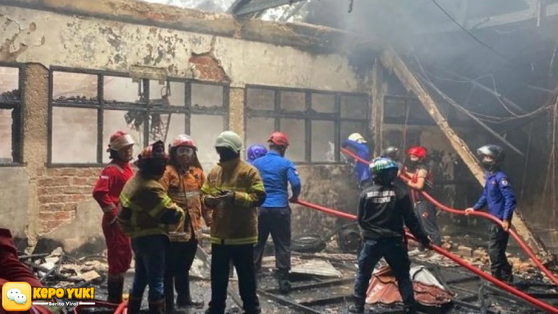 Bogor Heboh Kebakaran 3 Kontrakan Bayi 1 Tahun Jadi Korban Jiwa