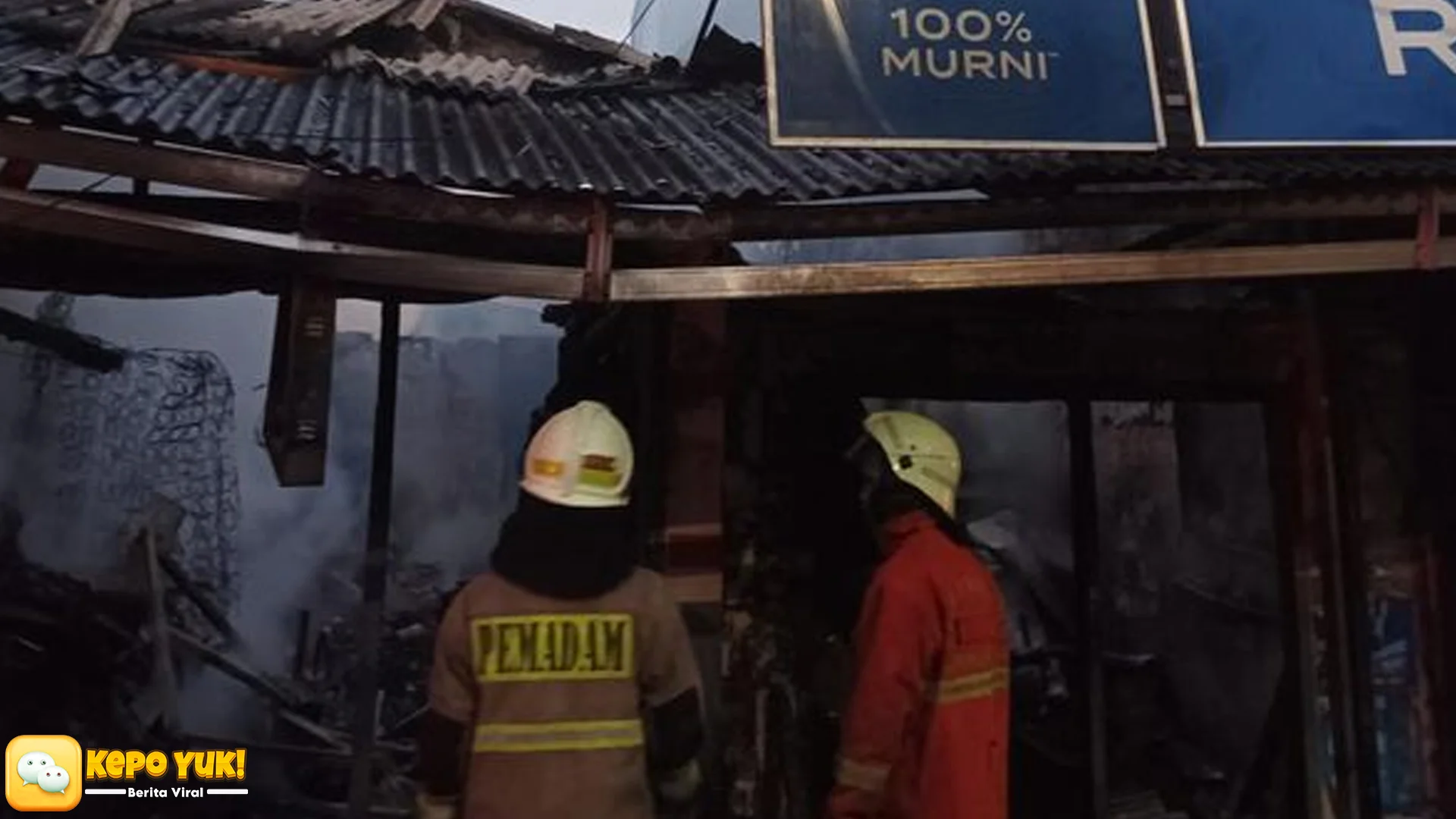 Heboh 3 Rumah di Mampang Jaksel Ludes Terbakar Kerugian Capai Ratusan Juta