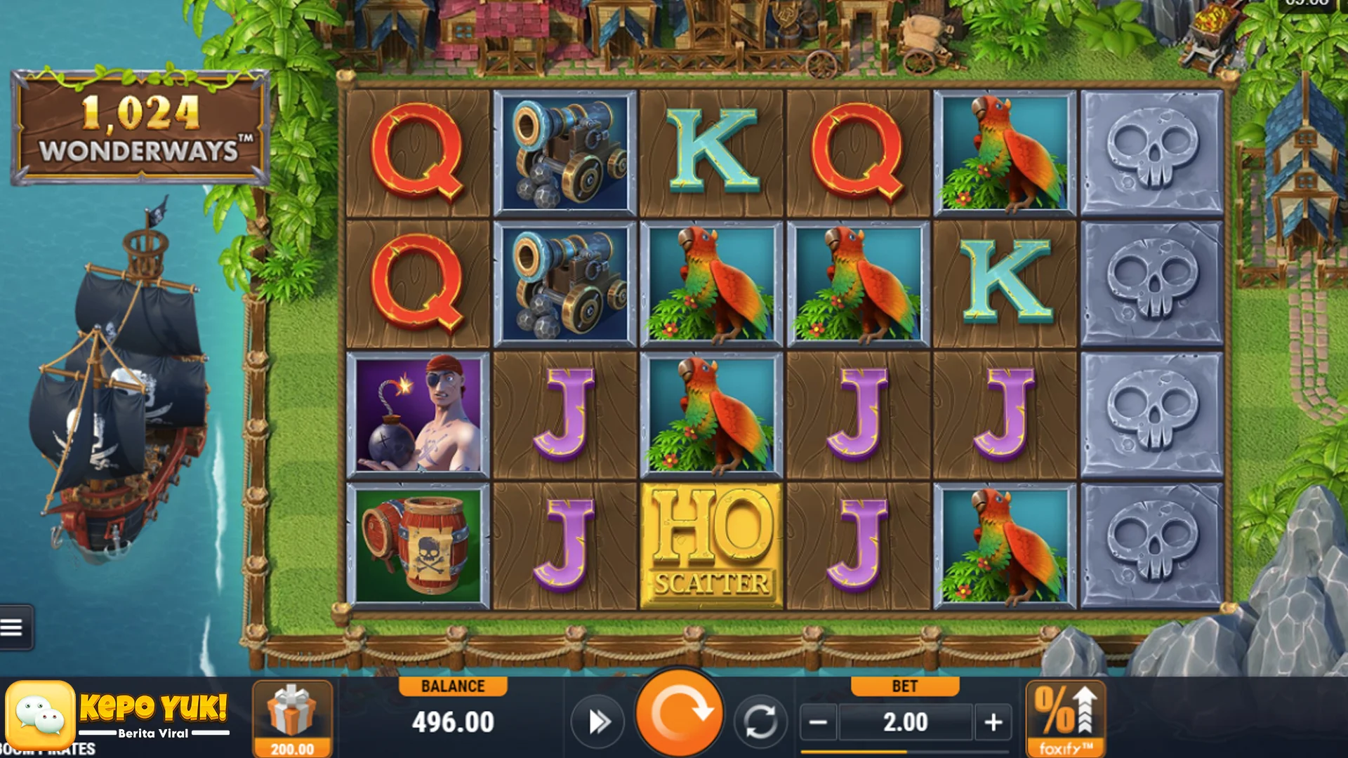 Spotlight Boom Pirates Dengan Level Kekuatan Ledakan Harta