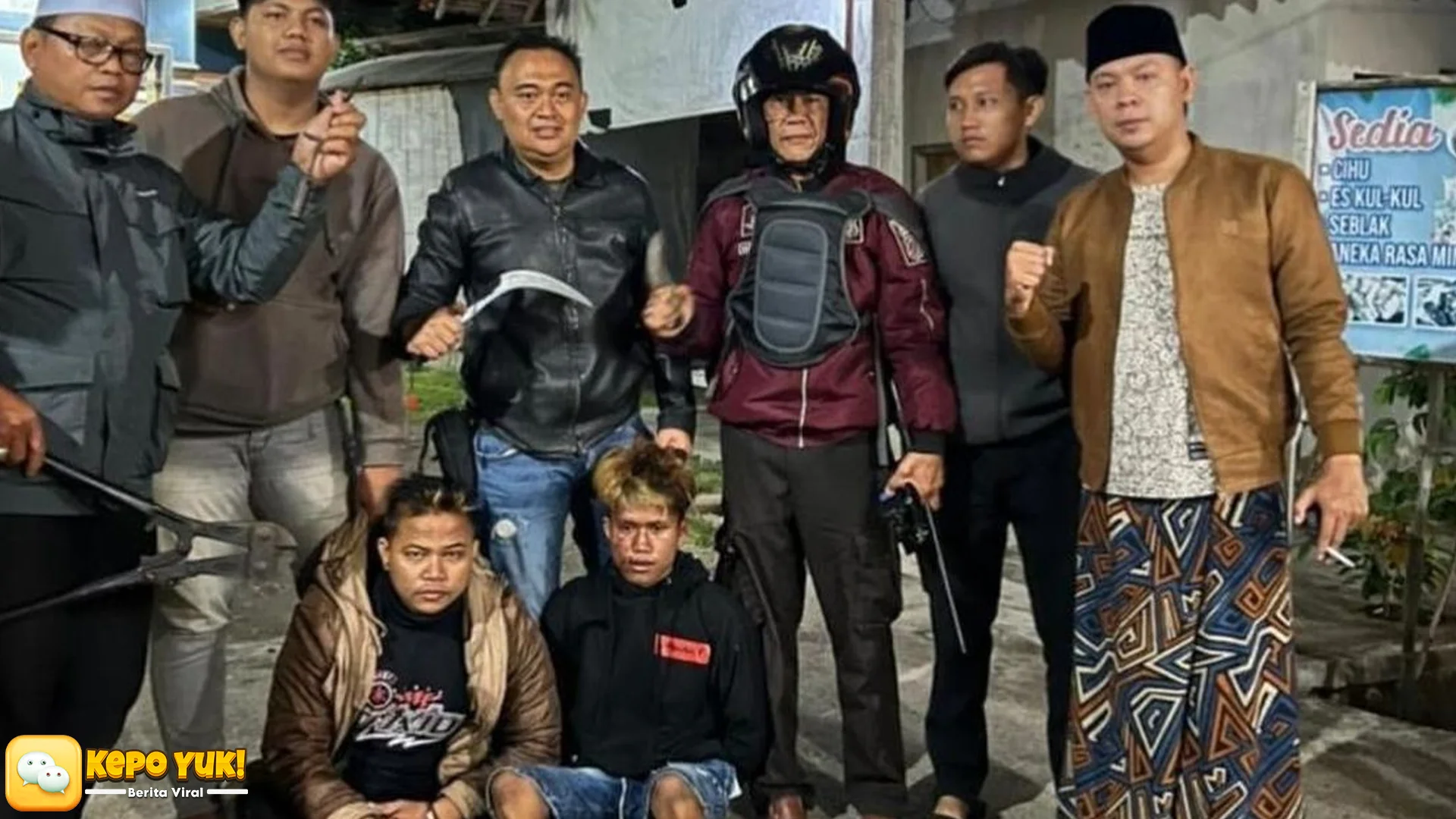 Momen 15 Warga Bantu Polisi Tangkap Begal di Probolinggo