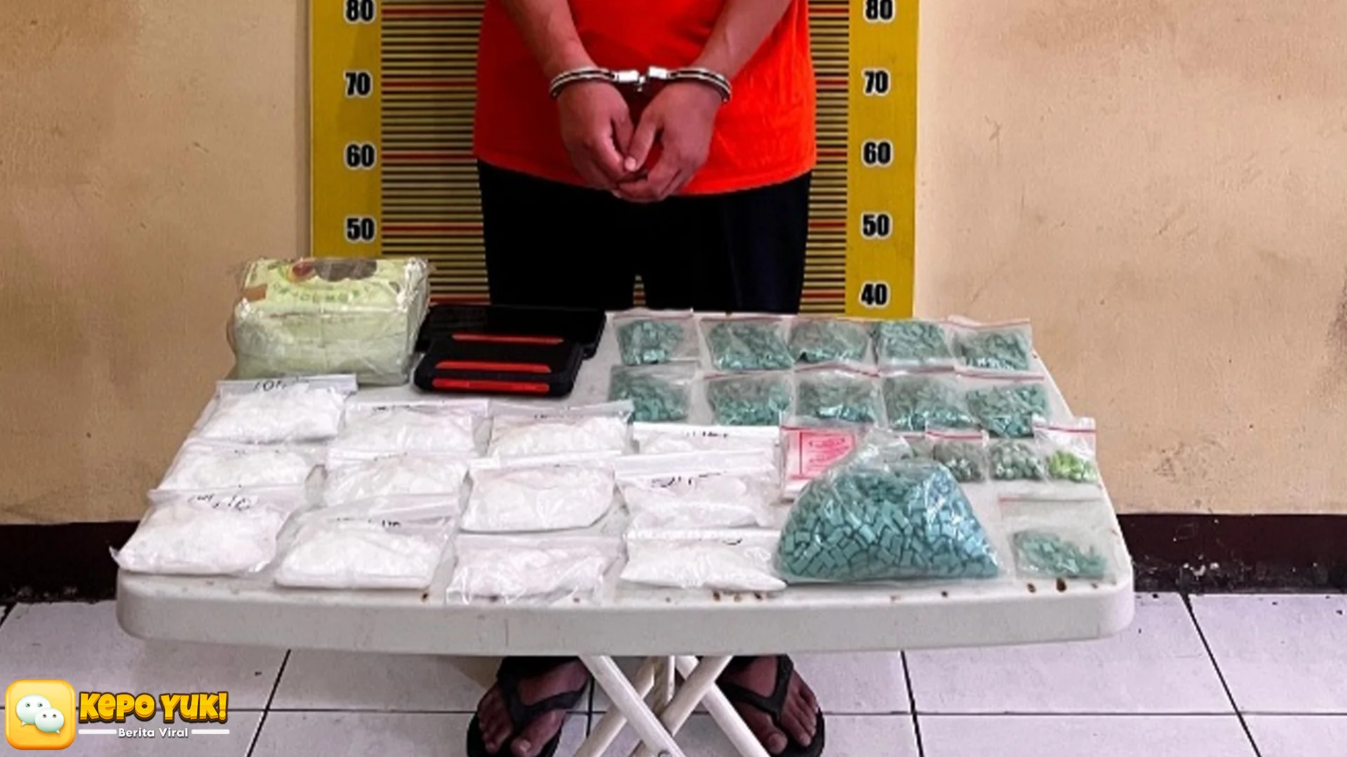 Keuntungan 20 Juta Buat Guru Deli Serdang Edar 2 Kg Sabu